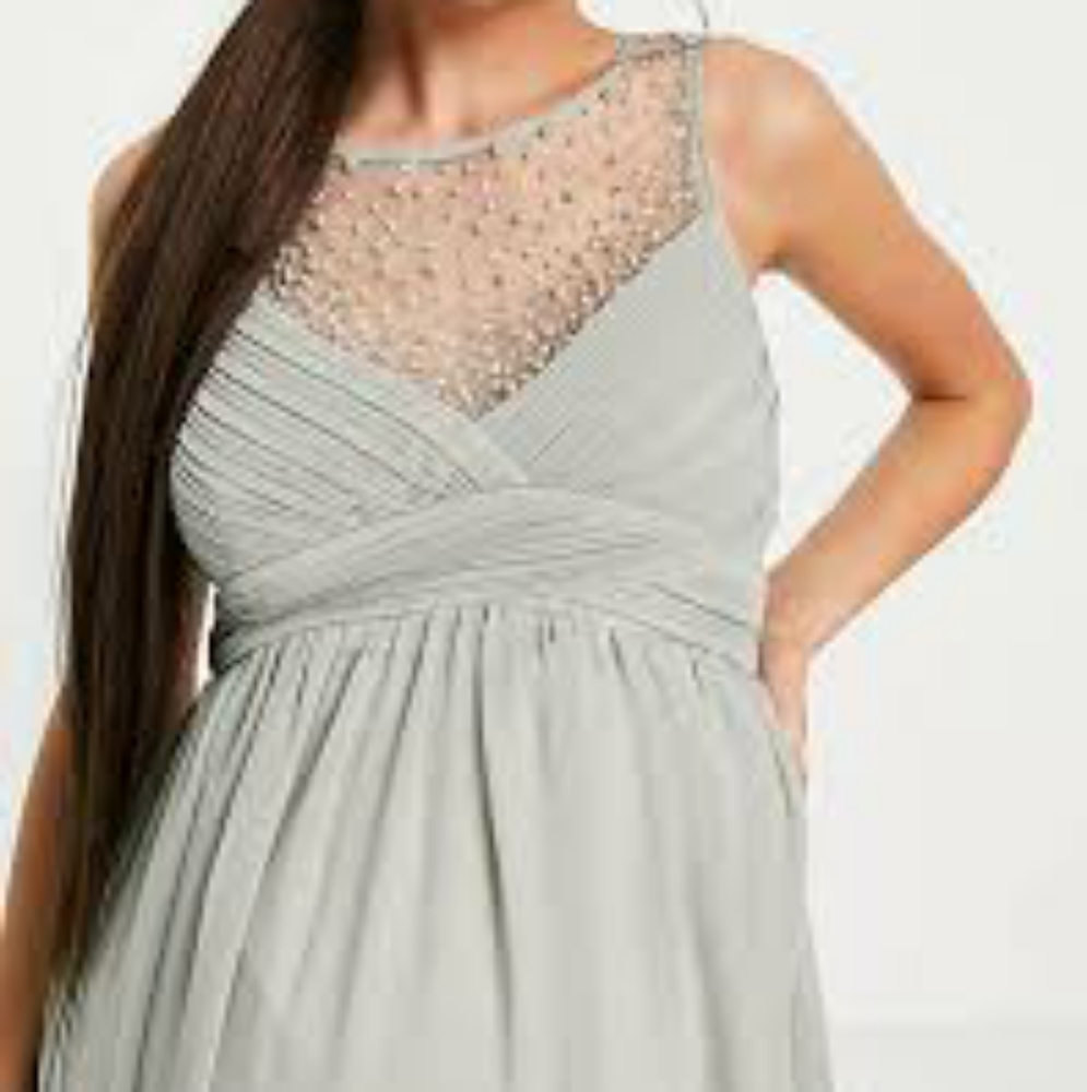 Maternity special occasion gown